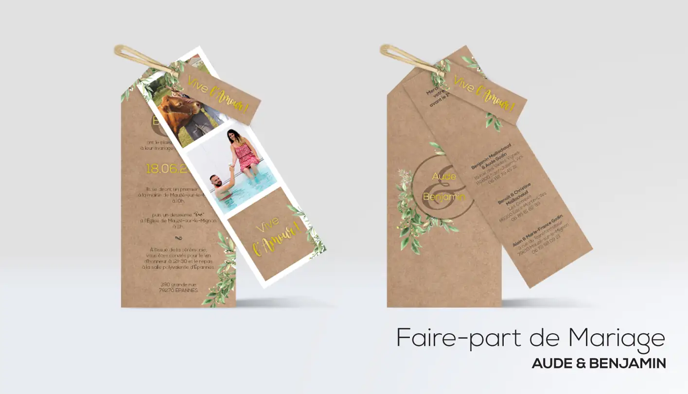 Faire-Part de Mariage